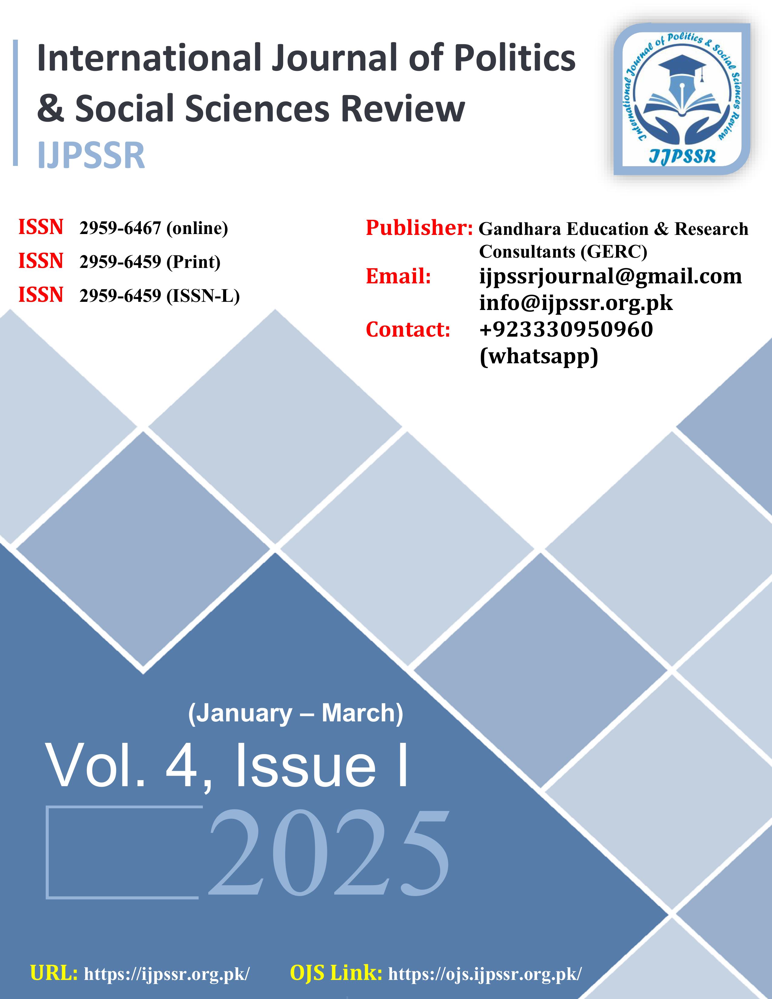 					View Vol. 4 No. I (2025): January - March 2025 (Winter)
				